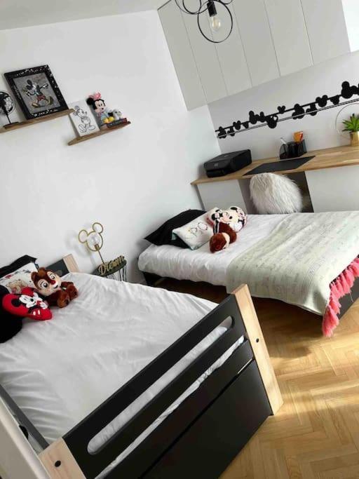 Cosy Penthouse - Large Balconies With Views - 5Min Disneyland Serris Dış mekan fotoğraf